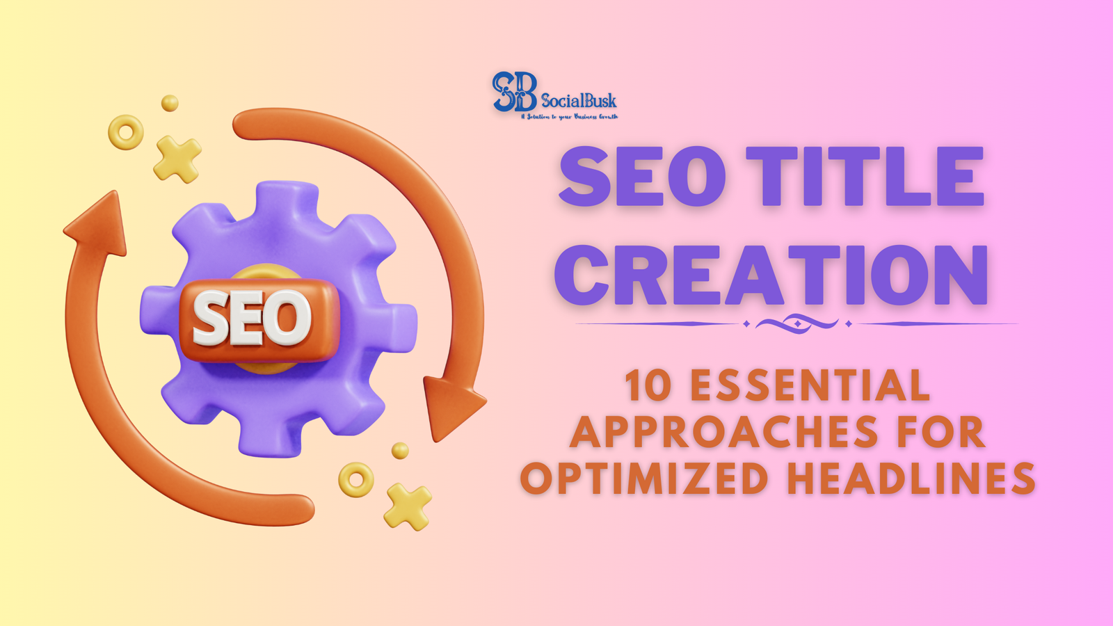 html seo title