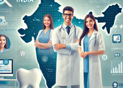 create a featured image for the Article topic: -Most Effective Ways to Market Dental Services in India